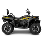 Moto 4 Loncin XWolf 700 Explorer ATV Preta